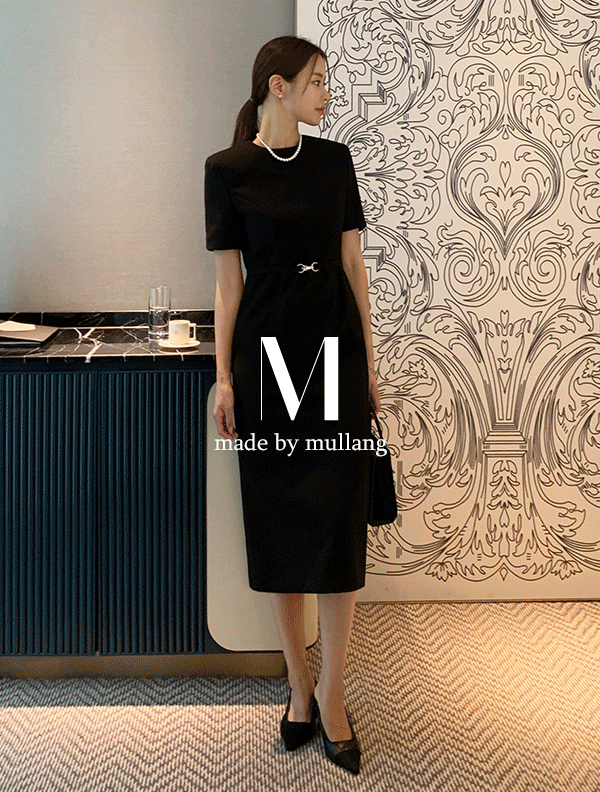 M. 드랑 클래시컬 원피스(벨트set)<span style=font-size:0pt