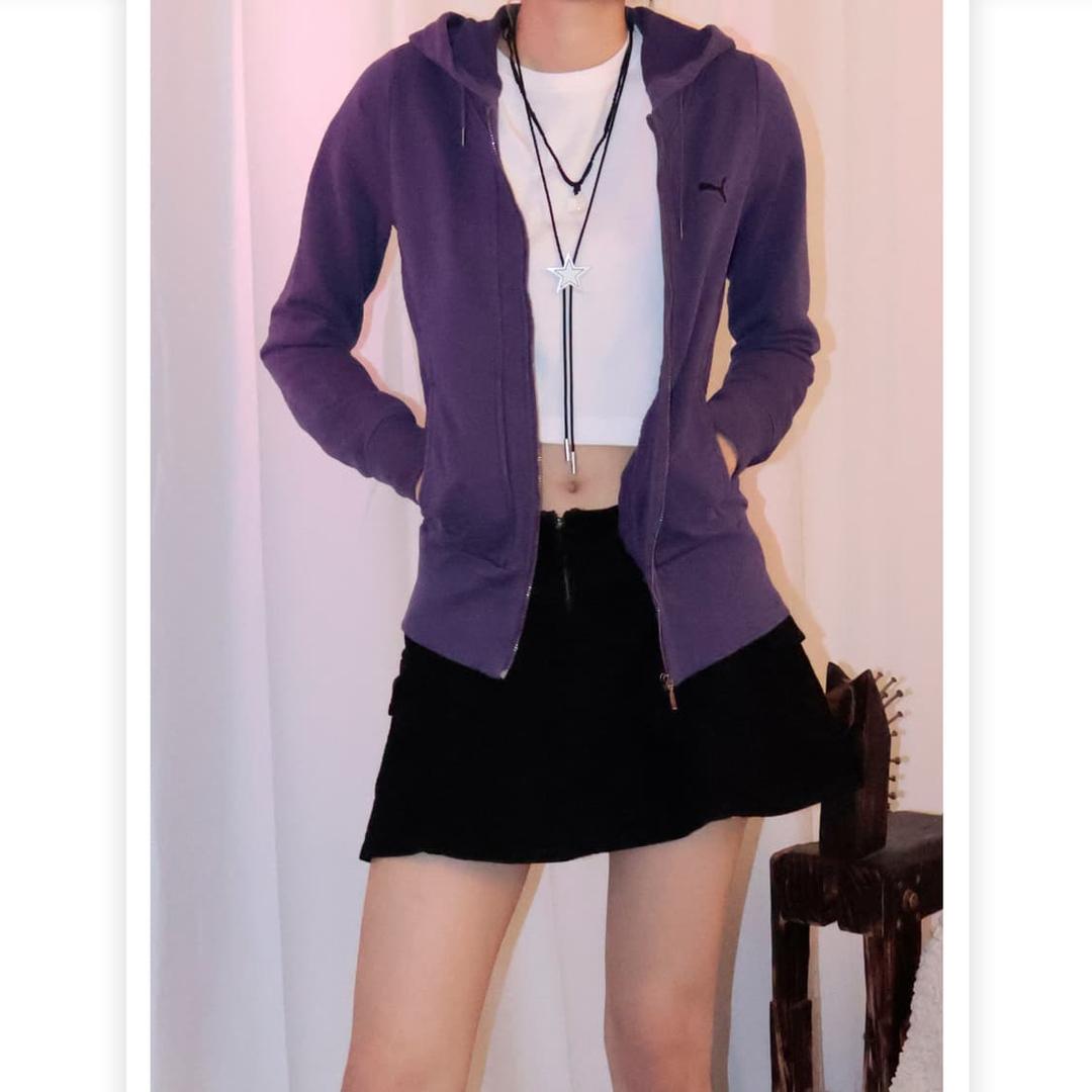 Puma Basic Logo Fitted Purple  | 후루츠패밀리