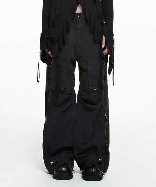 SLAY WASHING PANTS (UNISEX) BLACK