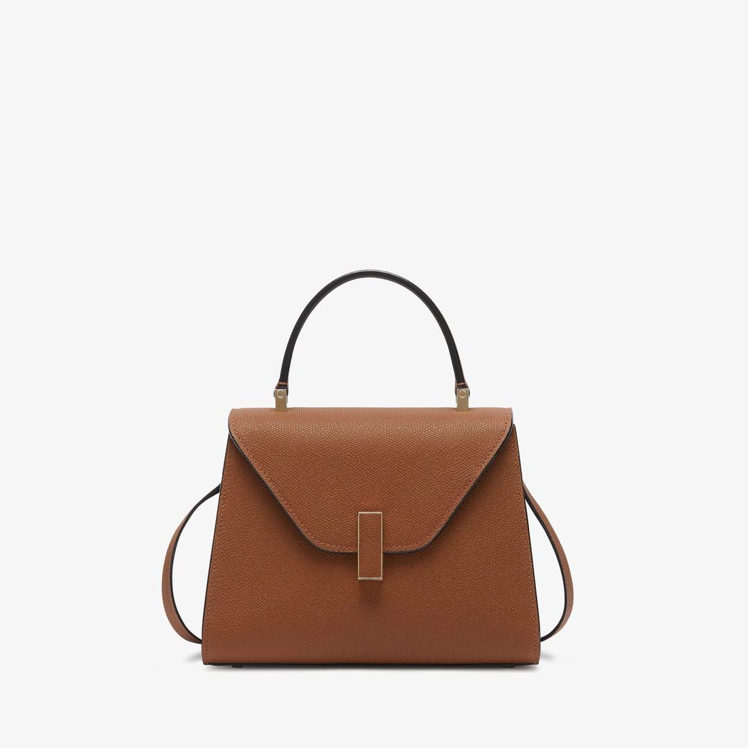 Iside Top Handle Mini Bag - Chocolate