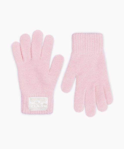 RENNY WOOL GLOVES [ SOAP PINK ] - RENNY 울 장갑