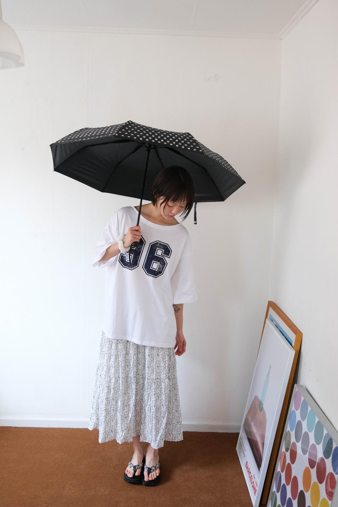 Dot pattern umbrella (2col) *UV protect