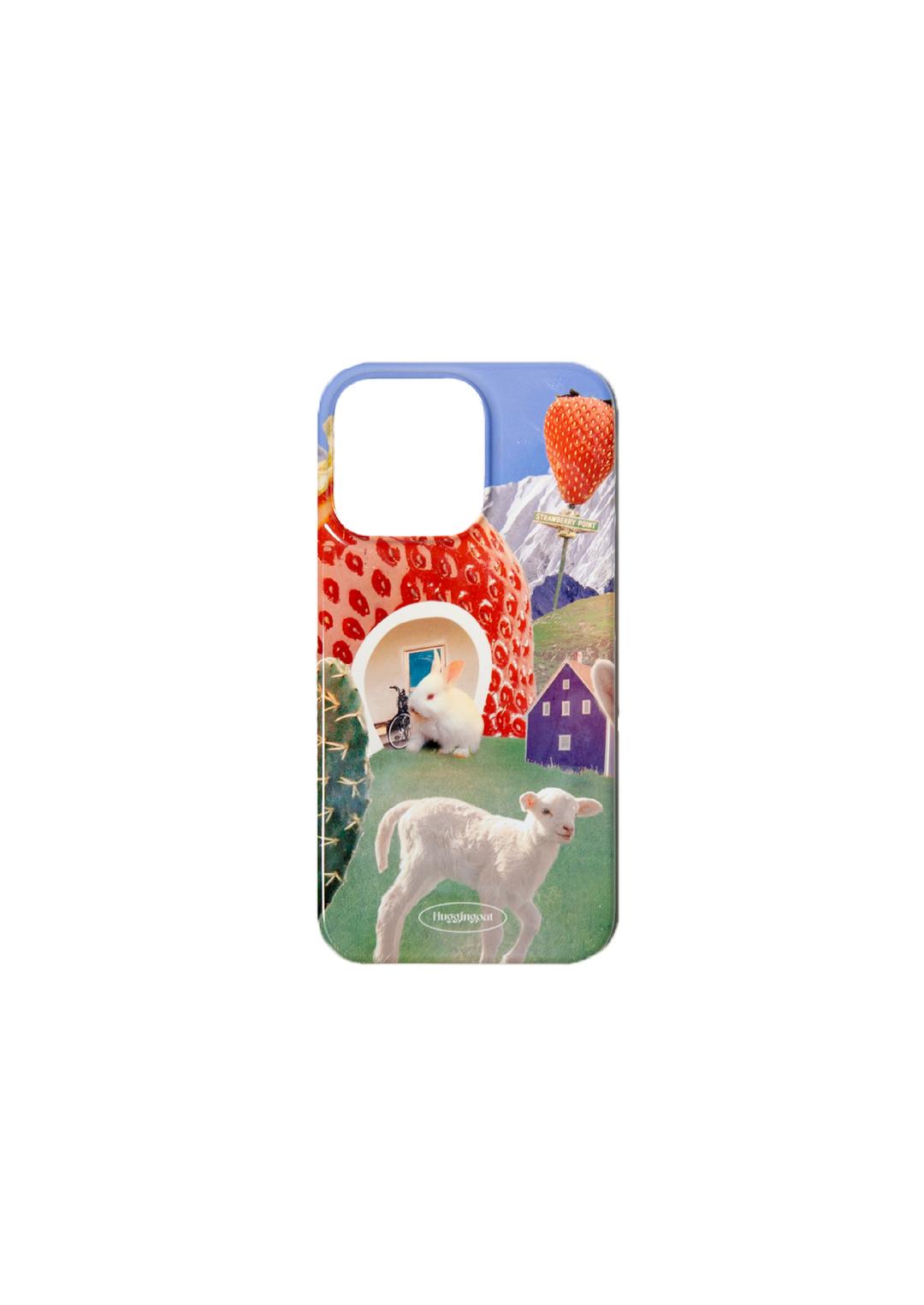 STRAWBERRY FIELD GLOSSY HARD CASE_B