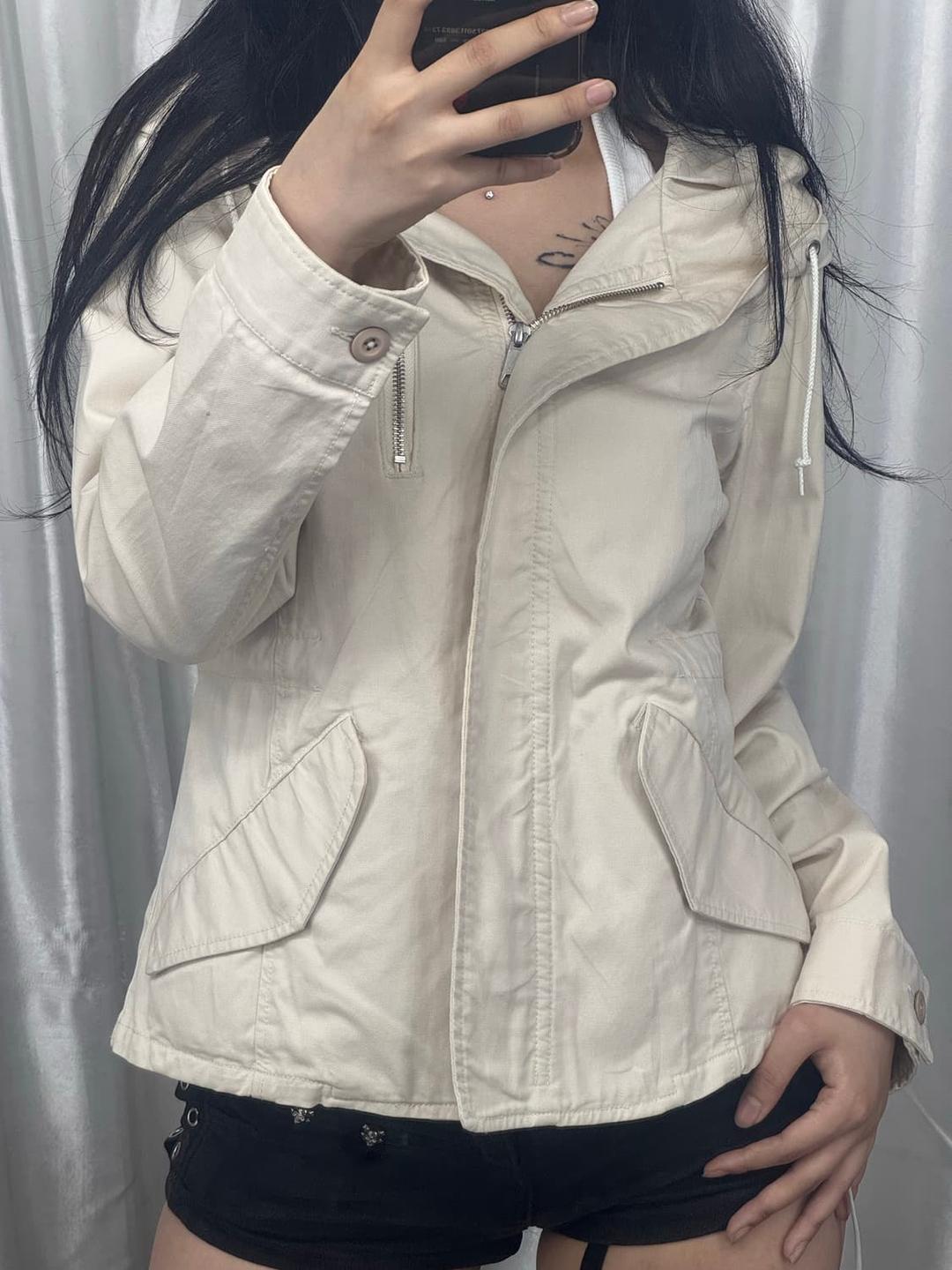 Avirex Ivory Hooded Jacket | 후루츠패밀리
