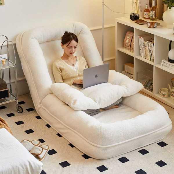 수동 무션 좌식 리클라이너 1인 1인용 쇼파 베드 소파 겸 침대 릴렉스 의자 리크라이너 접이식 자취 등받이