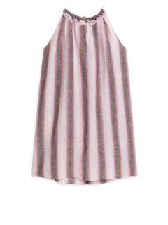 슬리브리스 리넨 드레스