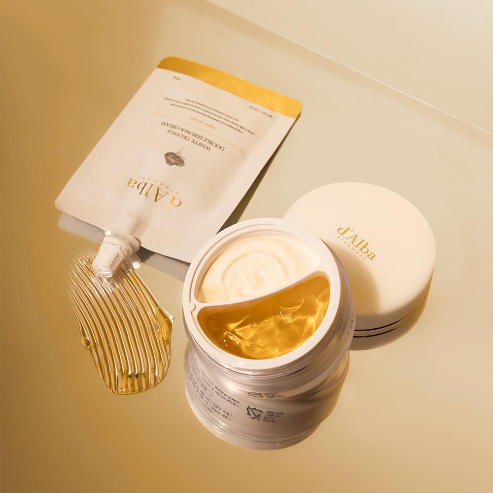 최대 60% / 달바 반반 더블 크림+NEW 아쿠아 세럼 리필 세트 / 맞춤케어 / 레오제이픽