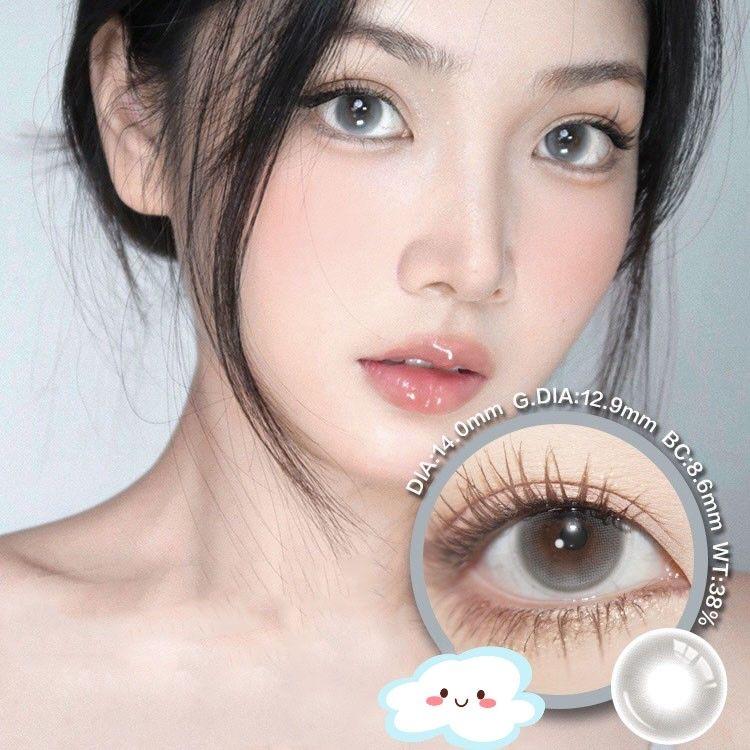 Bubble Gray 14.0mm Contact Lenses (12 months wear)