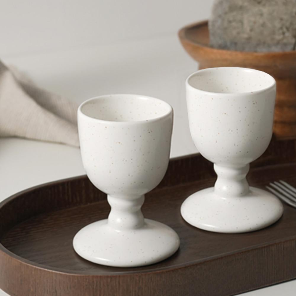 다이앤 도자기 소주잔 술잔 2p