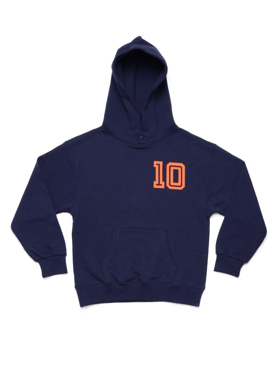 NUMBER 10 HOODIE [Indigo]