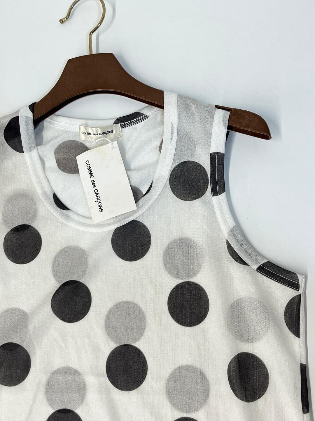 꼼 데 가르송 폴카 도트 슬리브리스 | 후루츠패밀리