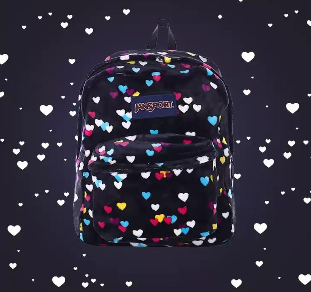 잔스포츠 백팩 슈퍼브레이크 퍼 하트 노트북 대학생 책가방 보부상백팩