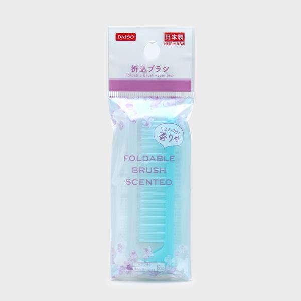 일본제 접이식 헤어브러쉬 (향기)