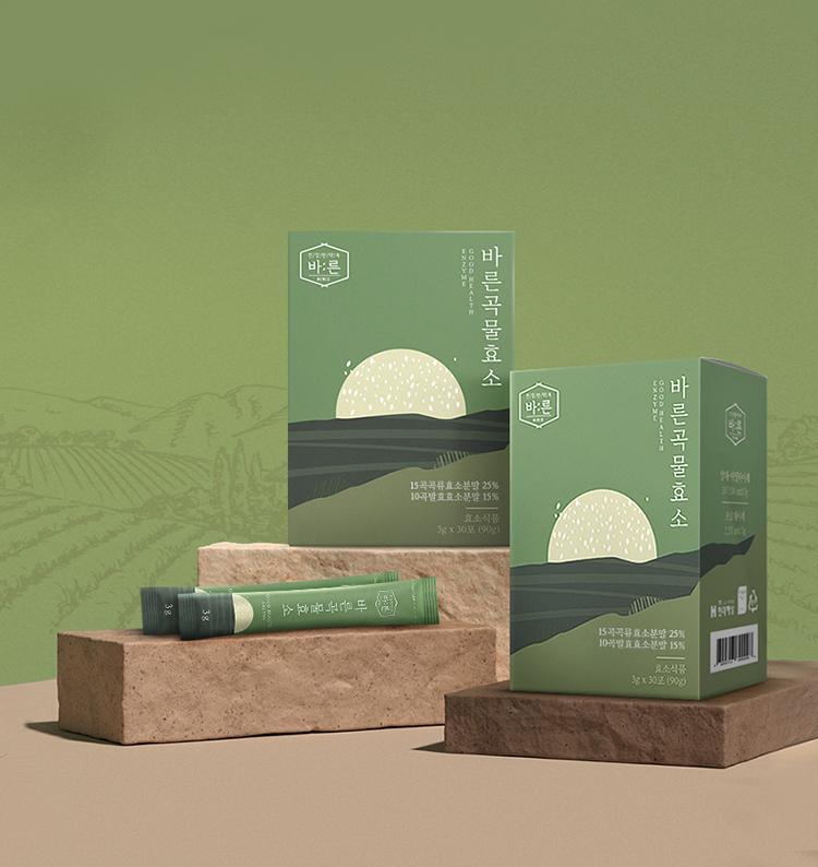 [1+1]바른 곡물효소 2박스