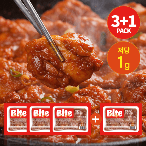 [★3+1 비밀링크★] 저당 양념닭갈비 350g 3 + 1 + 저당참소스