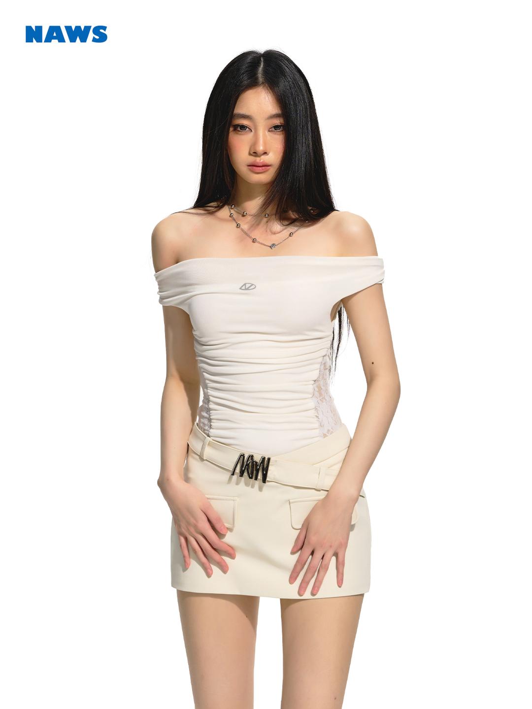 [NOTAWEAR] Lucid Dream - Fake Two Piece Short Set