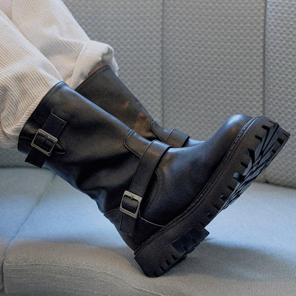 나탈리 투 벨트 부츠_B1542