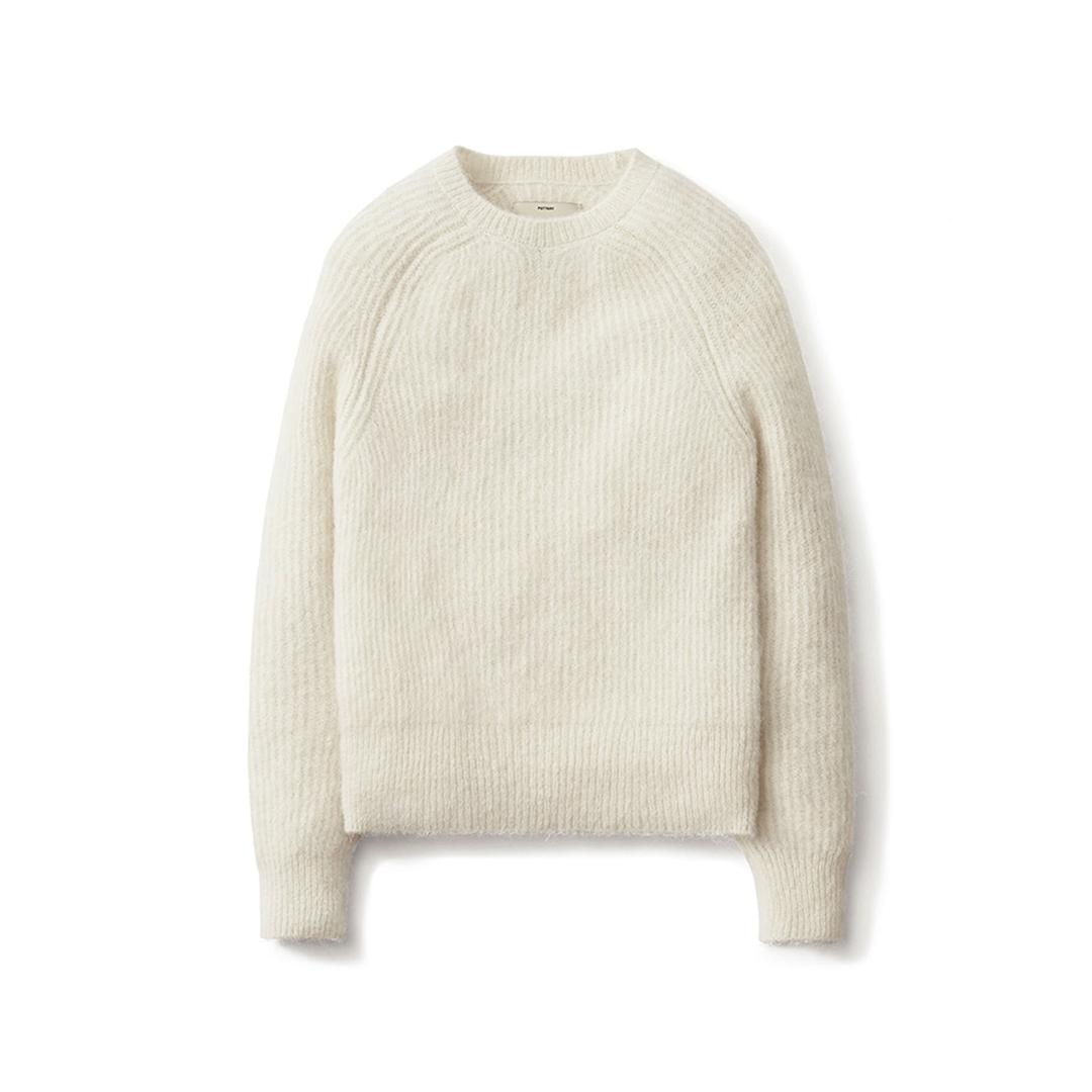 W Comfort Crewneck Knit_Ivory