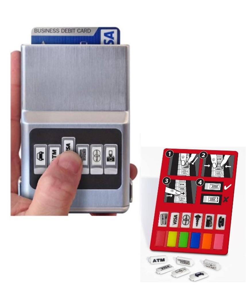 ACM 카드 지갑 RFID 실버 클립