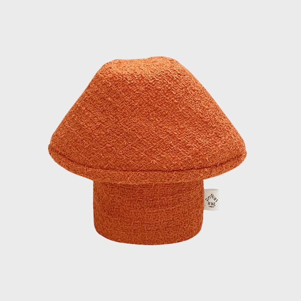 Tweed Orange Mushroom