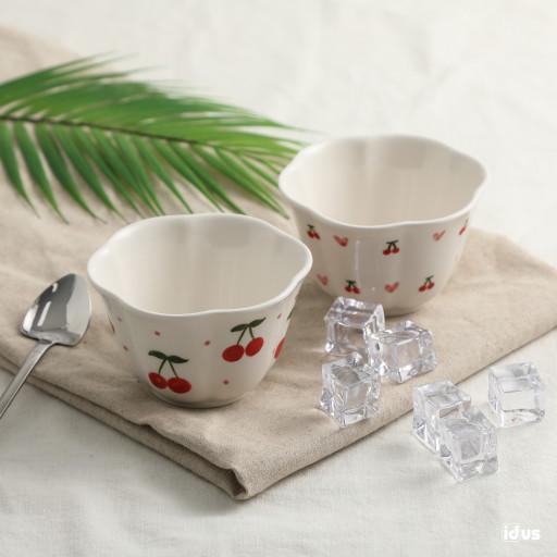 체리 요거트꽃 볼🍒(유광/무광)