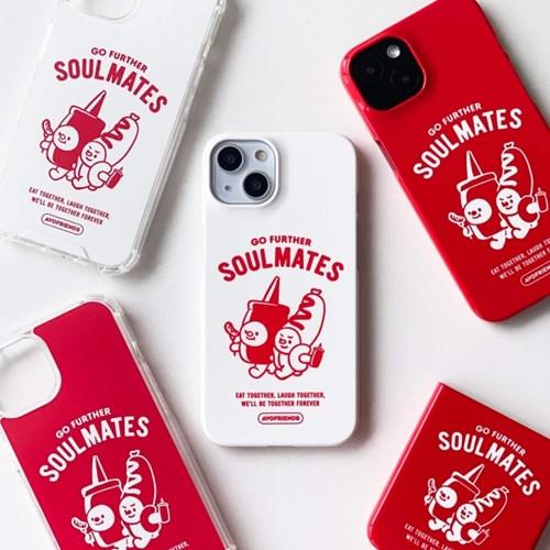 소울메이트 아이폰 갤럭시 폰케이스 - 하드 / 범퍼젤리 (4종)