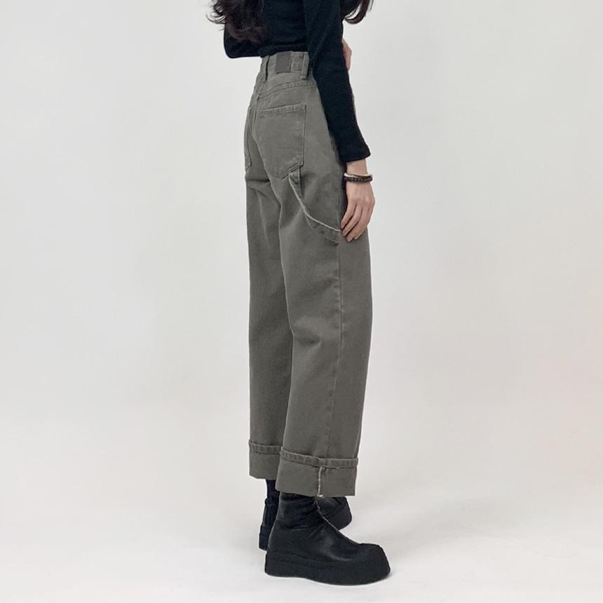 카펜터 와이드 데님팬츠