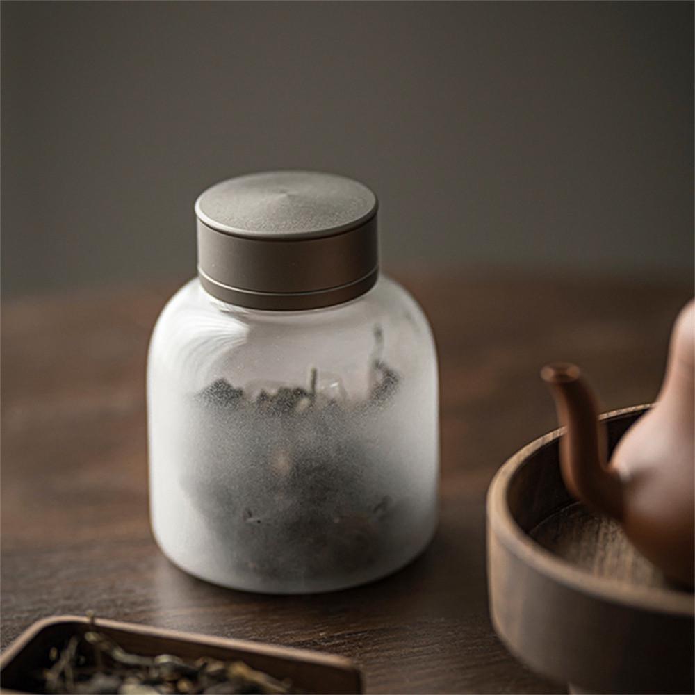 다호 285cc 유리 밀봉 찻잎보관통 차통