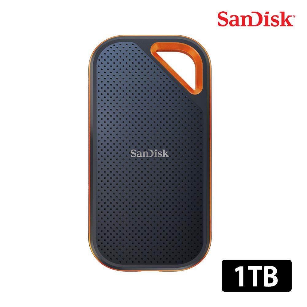 ENL SanDisk Extreme Pro Portable SSD E81 1TB/USB 3.2 Gen/ 최대 Read speed up to 2000MB/s/안전한우체국택배