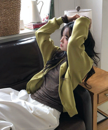 모어댄슈가 [FW단독기획✨] 앤디 베이직 라운드 가디건 (14color)