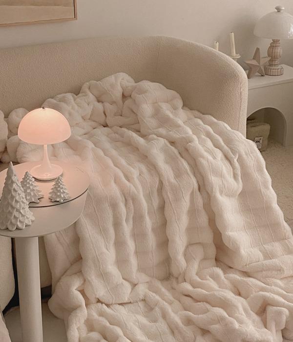 bebeyul x jib-e 포근 퍼 블랭킷