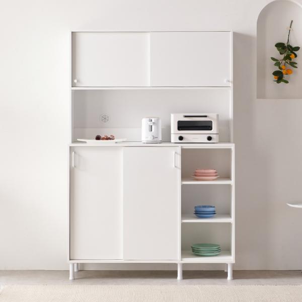 케레스 1200 홈카페 키큰 장식장 냉장고 수납장