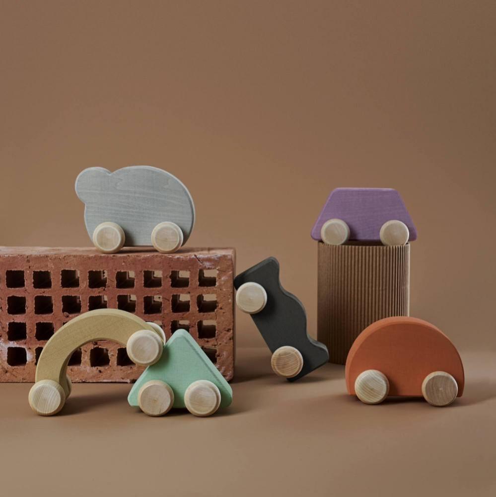 뚜뚜아트 라두가그레이즈 자동차 7종 원목교구 우드 블록