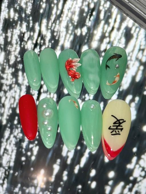 [입점특가]잉어연못 네일팁