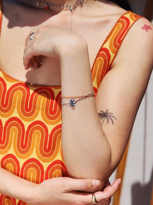 Summer disco bracelet