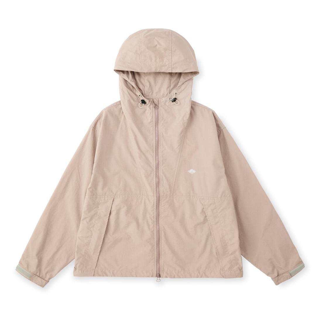 WOMEN'S STUNNER NYLON HOODED JACKET - DK. PINK / S