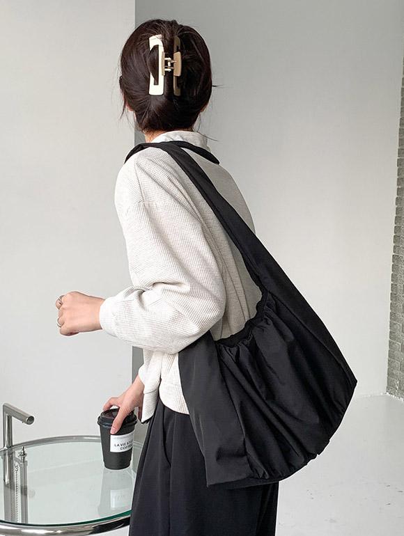 [4ALL] 네츄럴 컴포트 패브릭 숄더백 [3color]