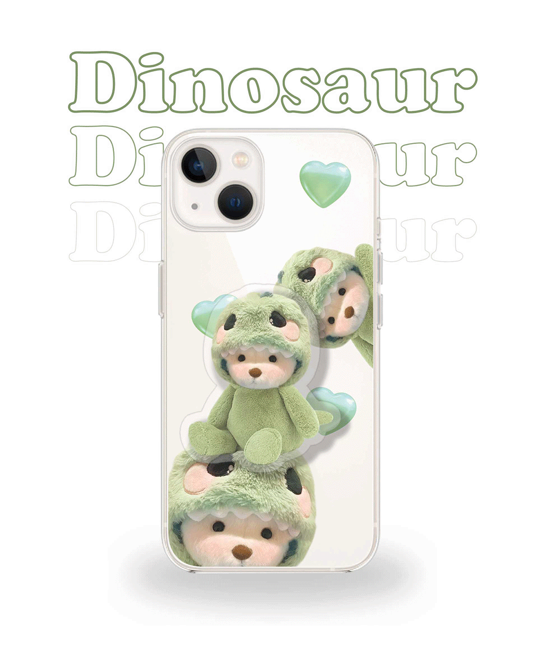 곰인형 곰돌이 폰케이스💚 귀여운 인형 케이스 그립톡 스마트톡 투명 젤리 커플템 우정템 생일선물 폰케이스 아이폰11 12미니 X 12 13 프로 맥스 갤럭시 여친선물