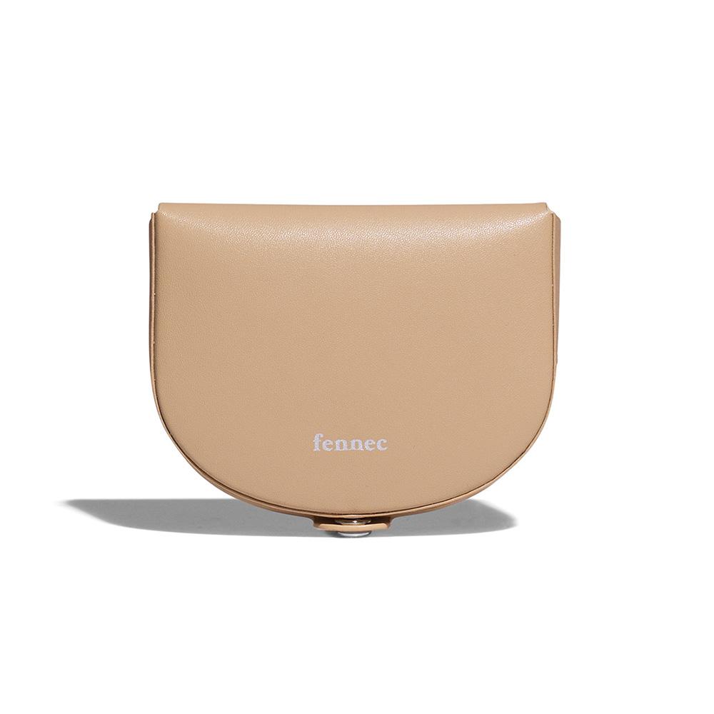 [22SS]HALFMOON CARD POCKET - SAND BEIGE