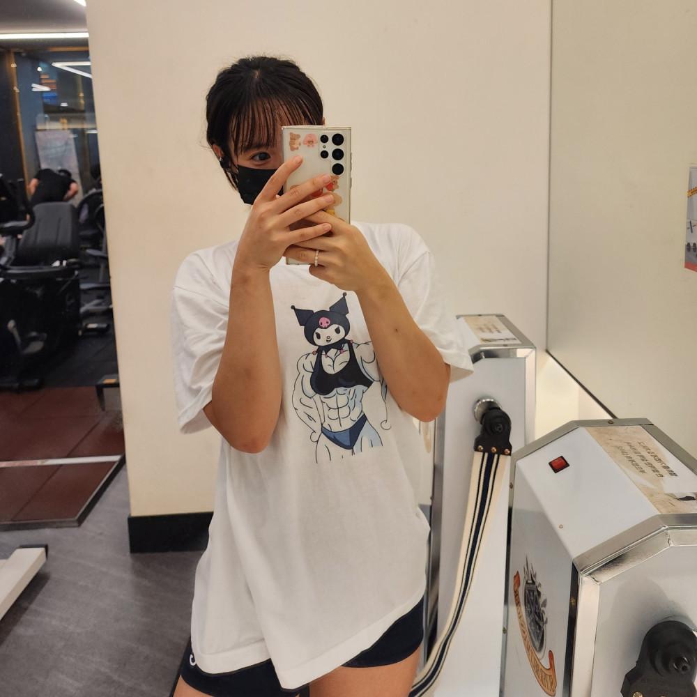 강해 보이는 근육근육 티셔츠!