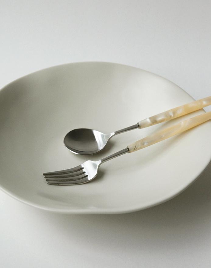 Jade Pattern Dessert Cutlery Set