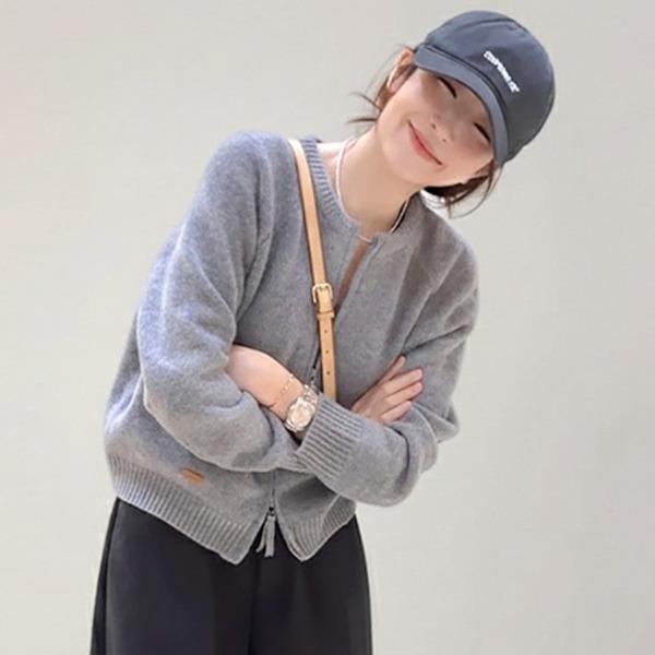 [KN-c800]앤디 니트 집업