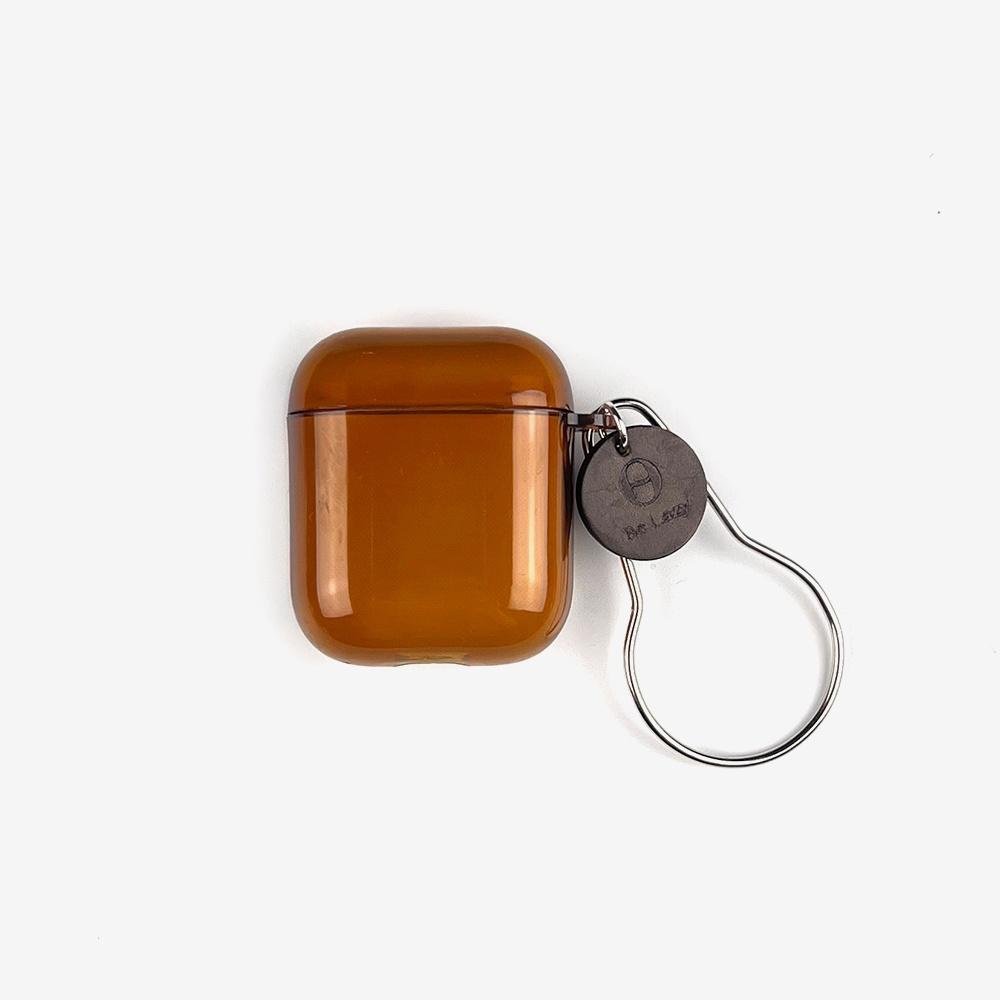 Airpod Jelly case (Brown)
