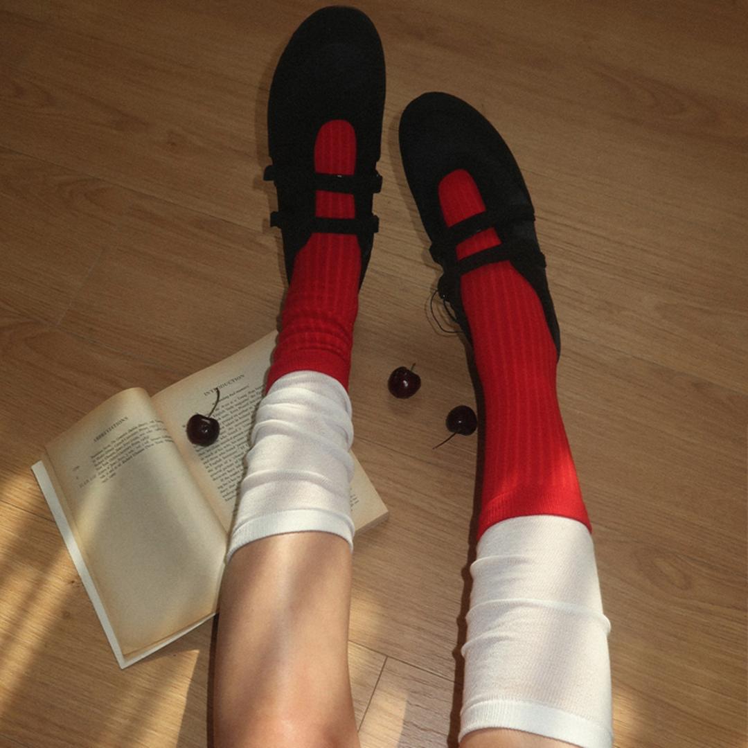 Butter Layered Socks (5 Color)