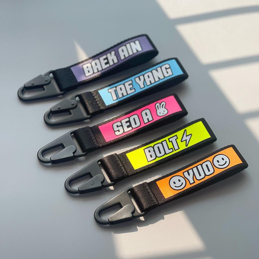 트렌디 듀얼 컬러 블랙에디션 네임택 이름표