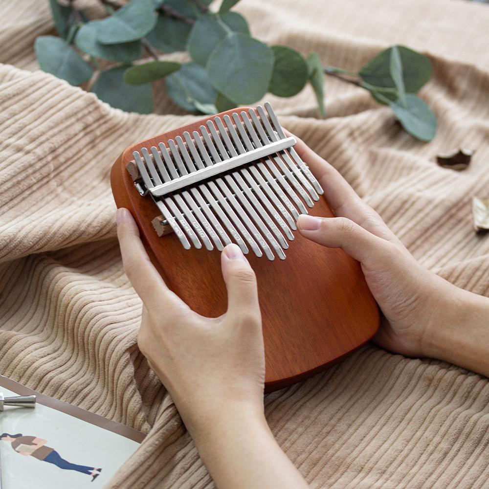 캥거 칼림바 고급 올솔리드 마호가니 플레이트 (NM05)