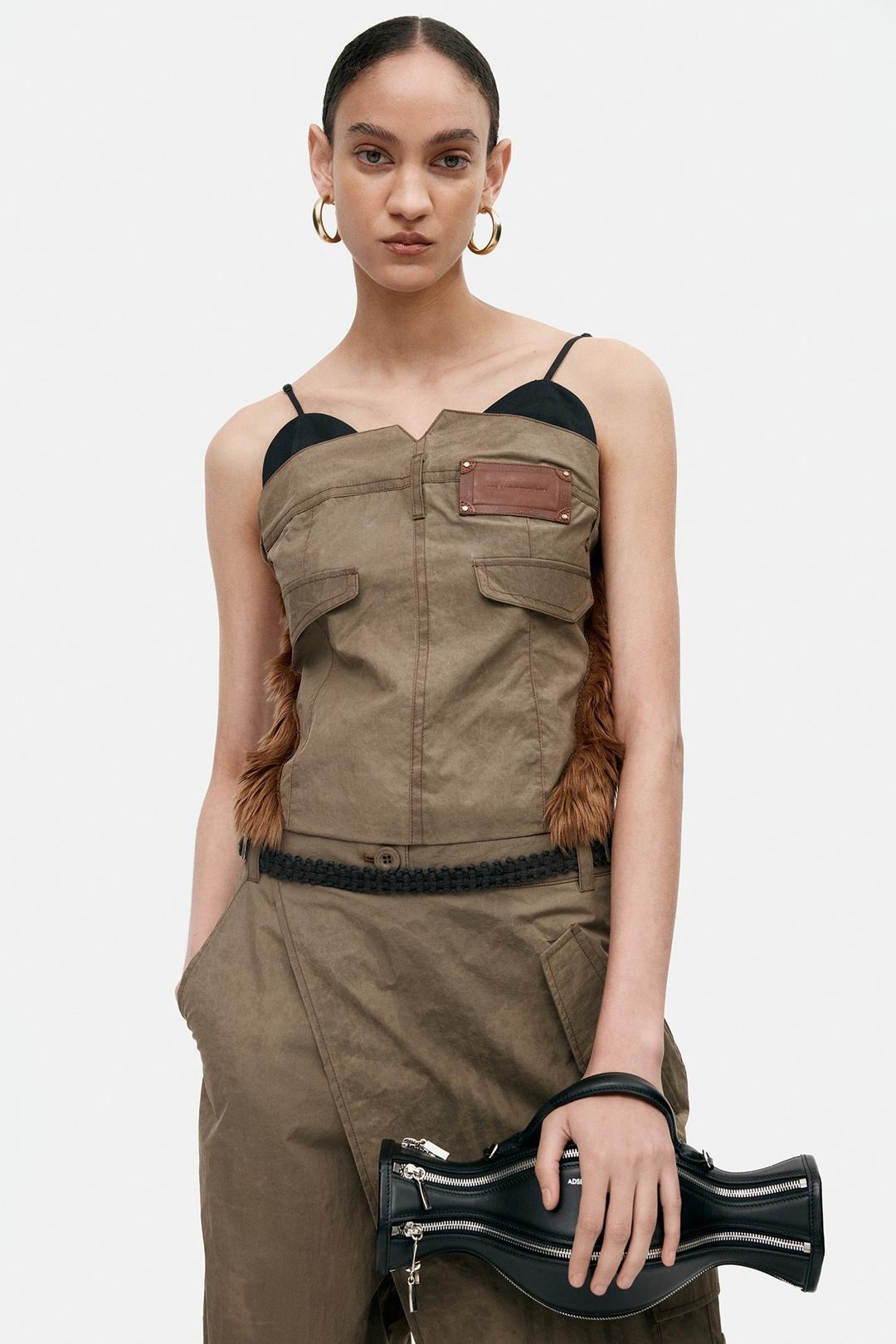 TROUSER CUSTOM BUSTIER atb1354w(TAUPE)