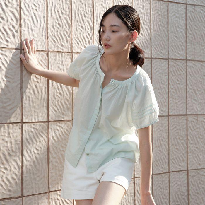 [3차 리오더] Marge round blouse_3colors