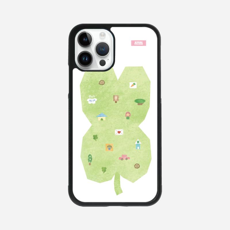 Village in Clover case (glass bumper)