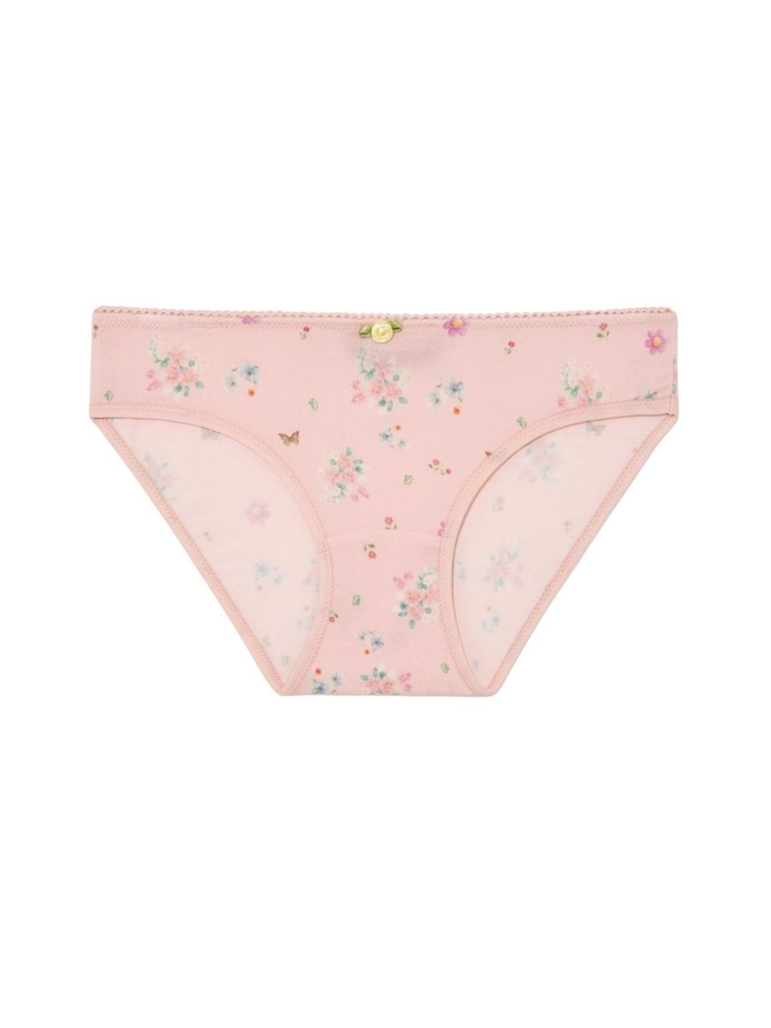 ROSY PICOT BRIEF (PINK BOUQUET)